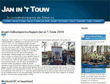 Tablet Screenshot of janinttouw.nl